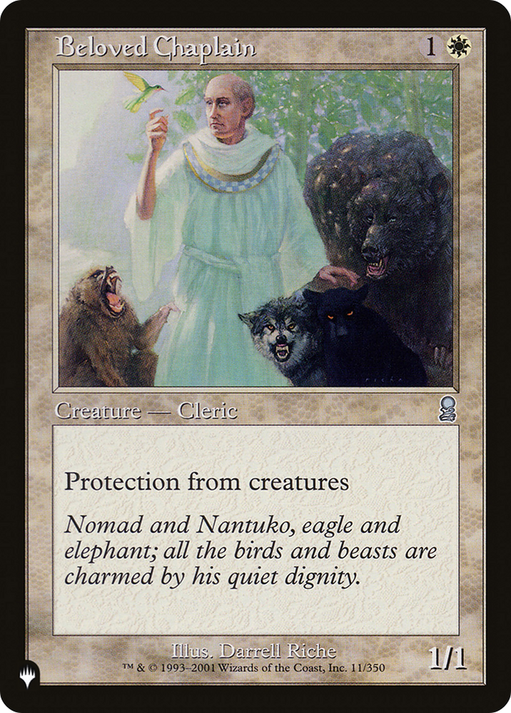 Beloved Chaplain [The List] Magic: The Gathering