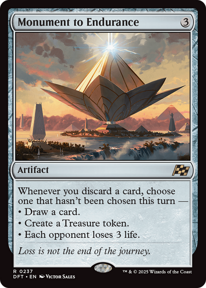 Monument to Endurance [Aetherdrift] Magic: The Gathering