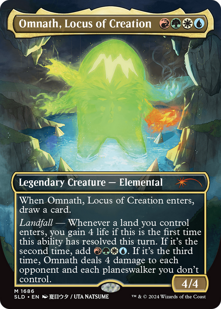 Omnath, Locus of Creation [Secret Lair Drop Series] Magic: The Gathering