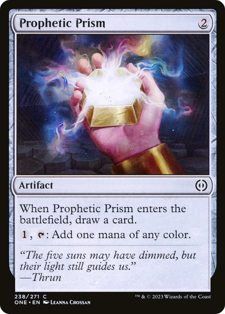 Prophetic Prism [Phyrexia: All Will Be One] Magic: The Gathering