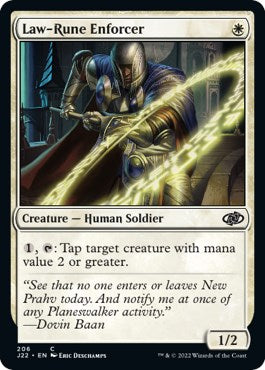 Law-Rune Enforcer [Jumpstart 2022] Magic: The Gathering