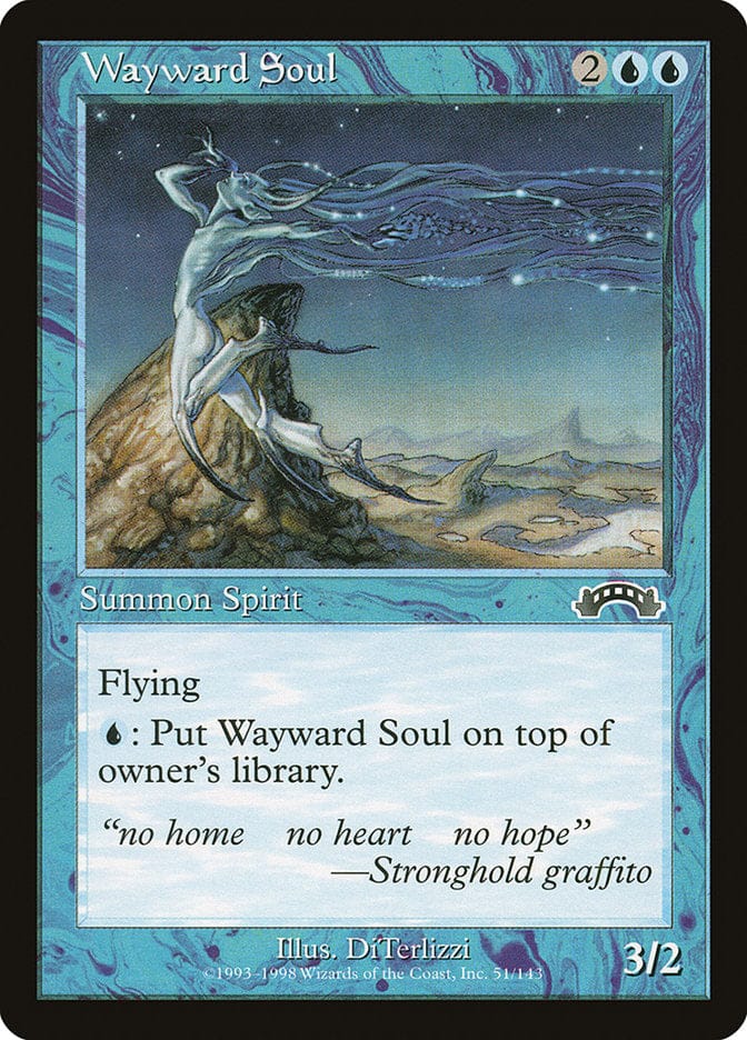 Wayward Soul [Exodus] Magic: The Gathering
