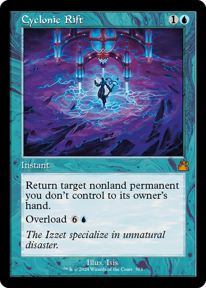 Cyclonic Rift (Retro Frame) [Ravnica Remastered] Magic: The Gathering