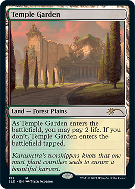 Temple Garden [Secret Lair Drop Series] Magic: The Gathering