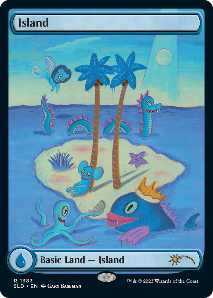Island (1383) [Secret Lair Drop Series] Magic: The Gathering