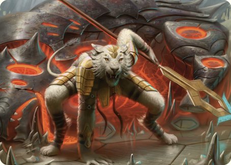 Sunspear Shikari Art Card [Commander Masters Art Series] Magic: The Gathering