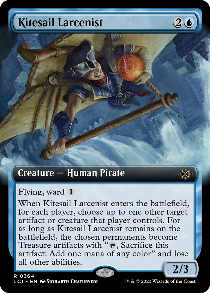 Kitesail Larcenist (Extended Art) [The Lost Caverns of Ixalan] Magic: The Gathering
