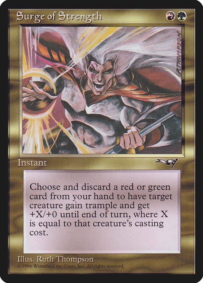 Surge of Strength [Alliances] Magic: The Gathering
