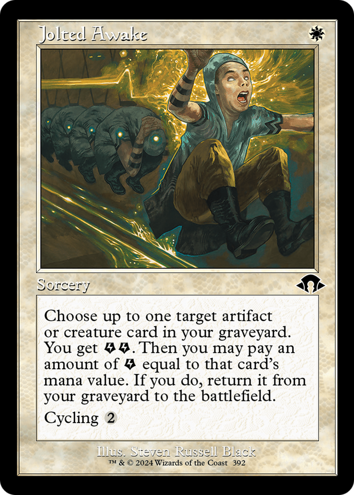 Jolted Awake (Retro Frame) [Modern Horizons 3] Magic: The Gathering
