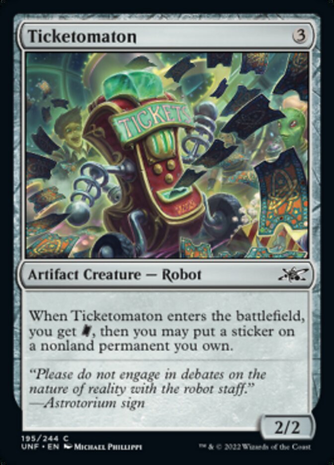 Ticketomaton [Unfinity] Magic: The Gathering