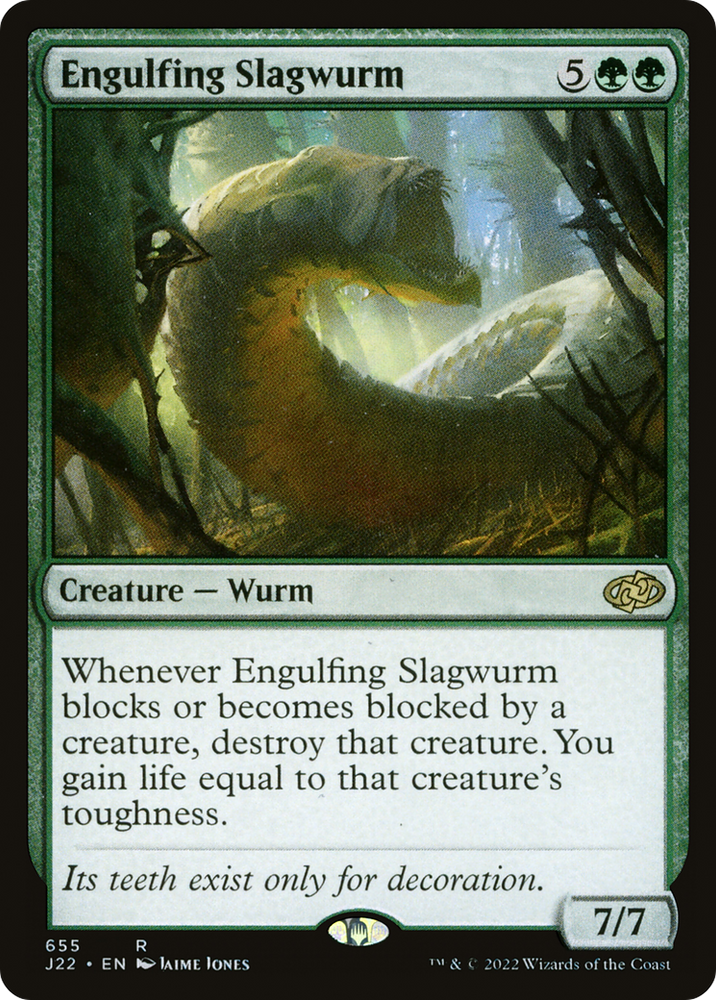 Engulfing Slagwurm [Jumpstart 2022] Magic: The Gathering