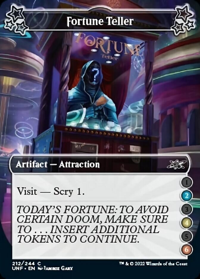 Fortune Teller (2-4-6) [Unfinity] Magic: The Gathering