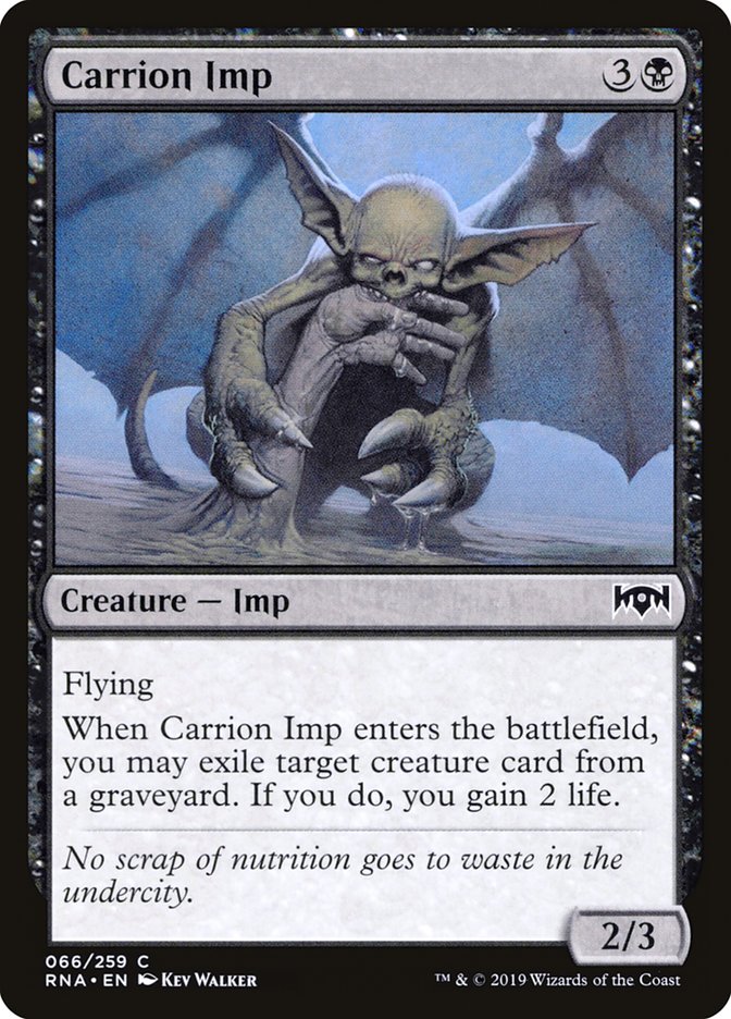 Carrion Imp [Ravnica Allegiance] Magic: The Gathering