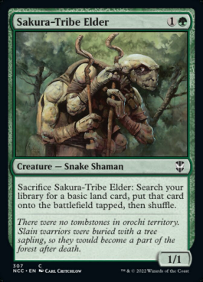 Sakura-Tribe Elder [Streets of New Capenna Commander] Magic: The Gathering