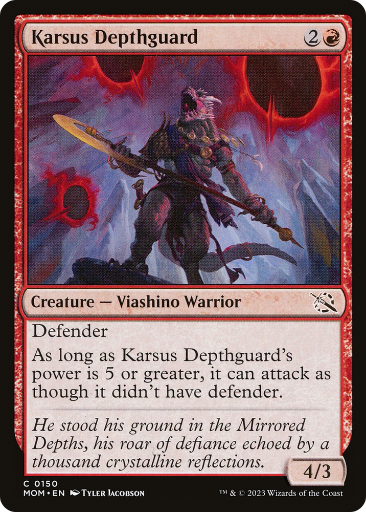 Karsus Depthguard [March of the Machine] Magic: The Gathering