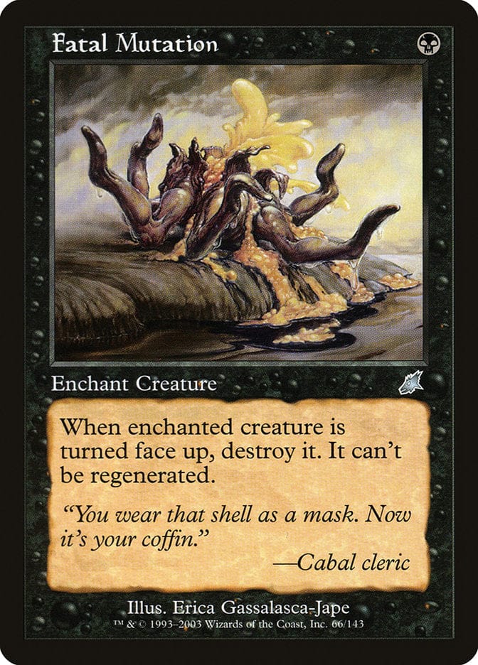 Fatal Mutation [Scourge] Magic: The Gathering