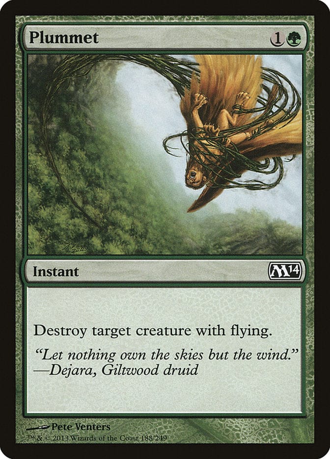 Plummet [Magic 2014] Magic: The Gathering
