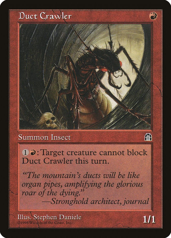 Duct Crawler [Stronghold] Magic: The Gathering