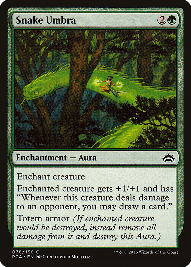 Snake Umbra [Planechase Anthology] Magic: The Gathering