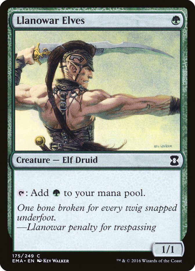 Llanowar Elves [Eternal Masters] Magic: The Gathering