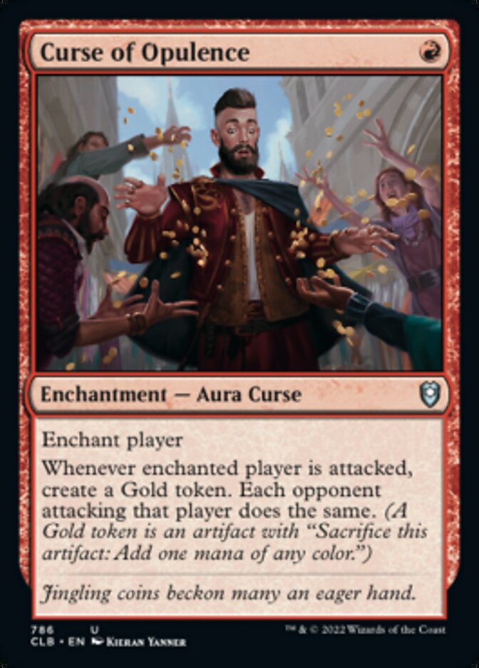 Curse of Opulence [Commander Legends: Battle for Baldur's Gate] Magic: The Gathering