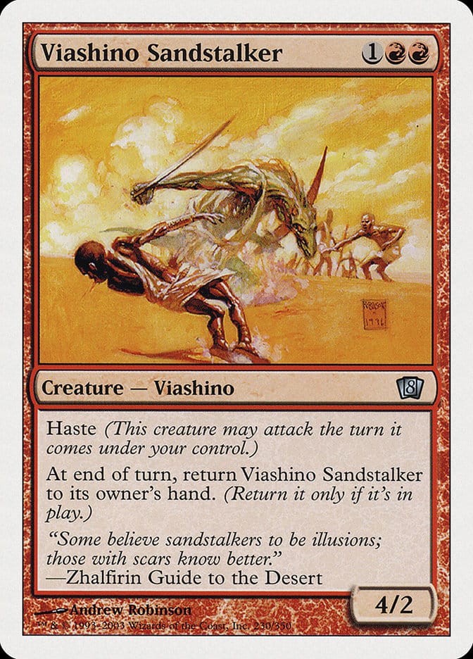 Viashino Sandstalker [Eighth Edition] Magic: The Gathering