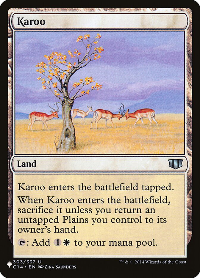 Karoo [The List] Magic: The Gathering