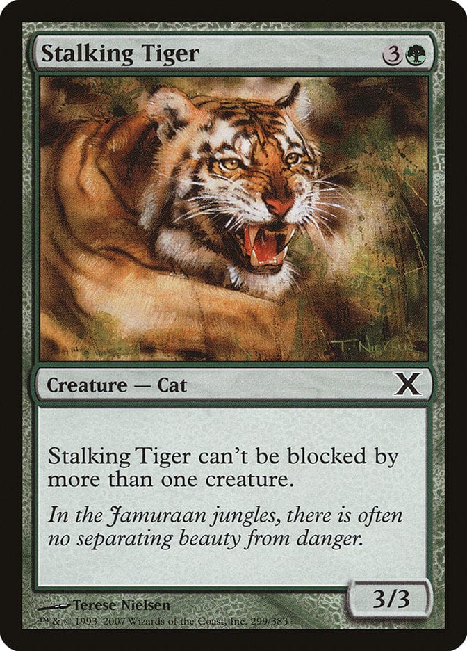 Stalking Tiger [Tenth Edition] Magic: The Gathering