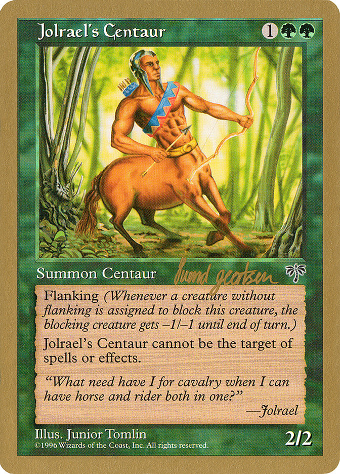 Jolrael's Centaur (Svend Geertsen) [World Championship Decks 1997] Magic: The Gathering