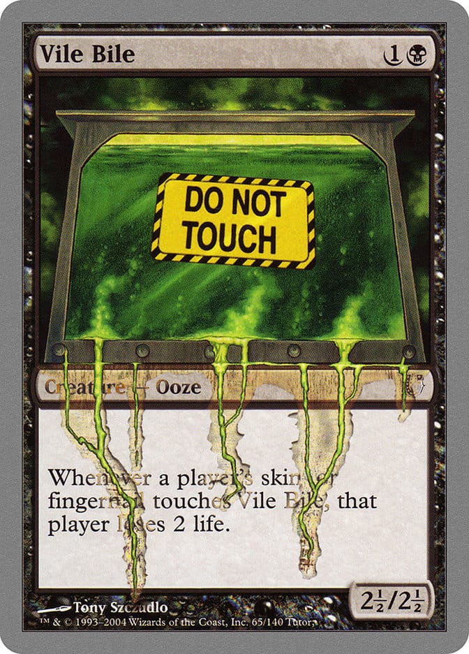 Vile Bile [Unhinged] Magic: The Gathering