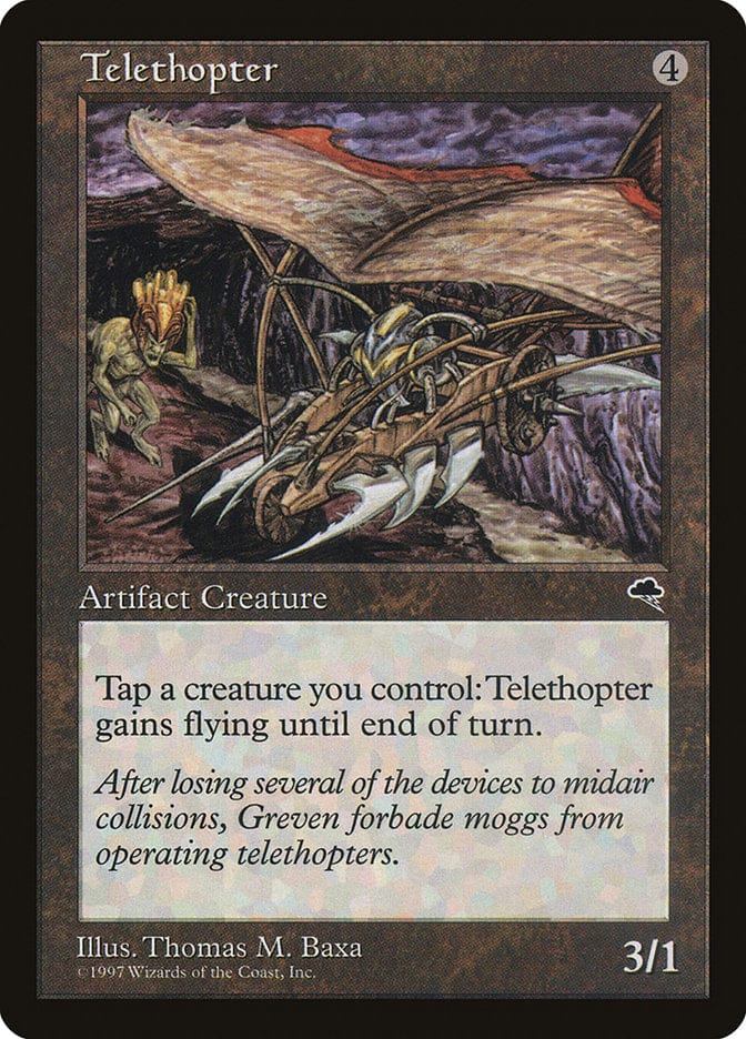 Telethopter [Tempest] Magic: The Gathering