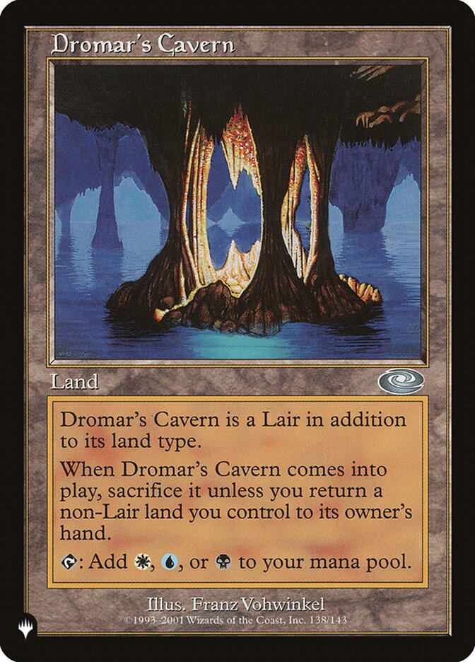 Dromar's Cavern [The List] Magic: The Gathering