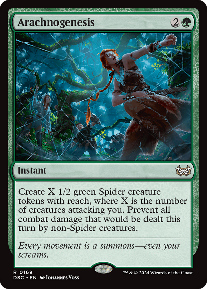 Arachnogenesis [Duskmourn: House of Horror Commander] Magic: The Gathering