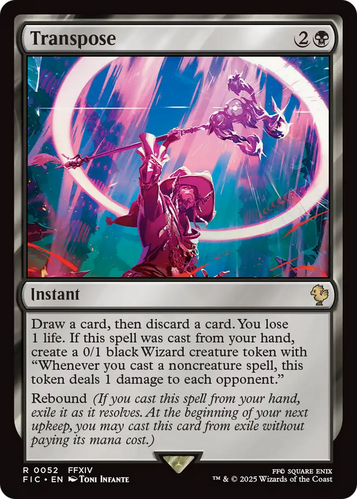 Transpose [FINAL FANTASY Commander] Magic: The Gathering