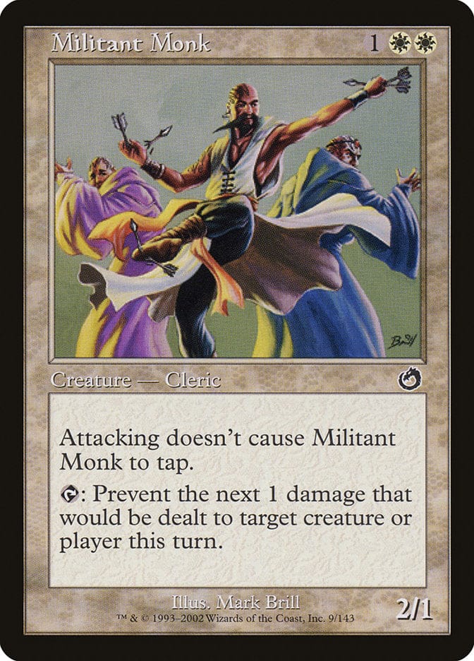 Militant Monk [Torment] Magic: The Gathering