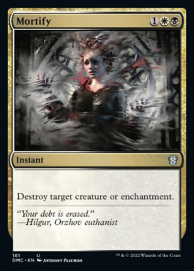 Mortify [Dominaria United Commander] Magic: The Gathering