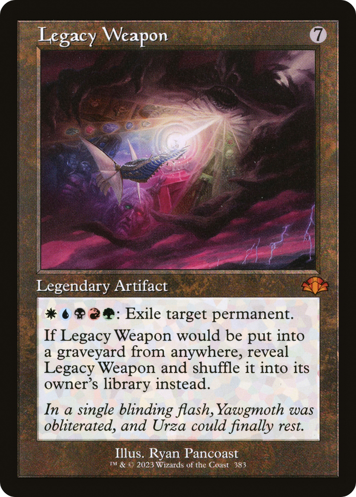 Legacy Weapon (Retro) [Dominaria Remastered] Magic: The Gathering