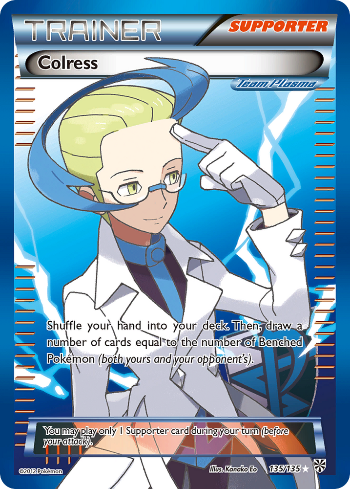 Colress (135/135) [Black & White: Plasma Storm] Pokémon