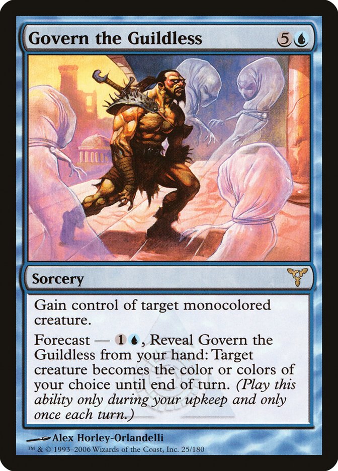 Govern the Guildless [Dissension] Magic: The Gathering