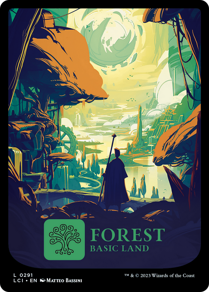 Forest (0291) [The Lost Caverns of Ixalan] Magic: The Gathering