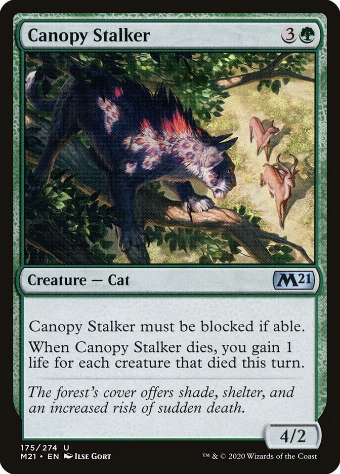 Canopy Stalker [Core Set 2021] Magic: The Gathering