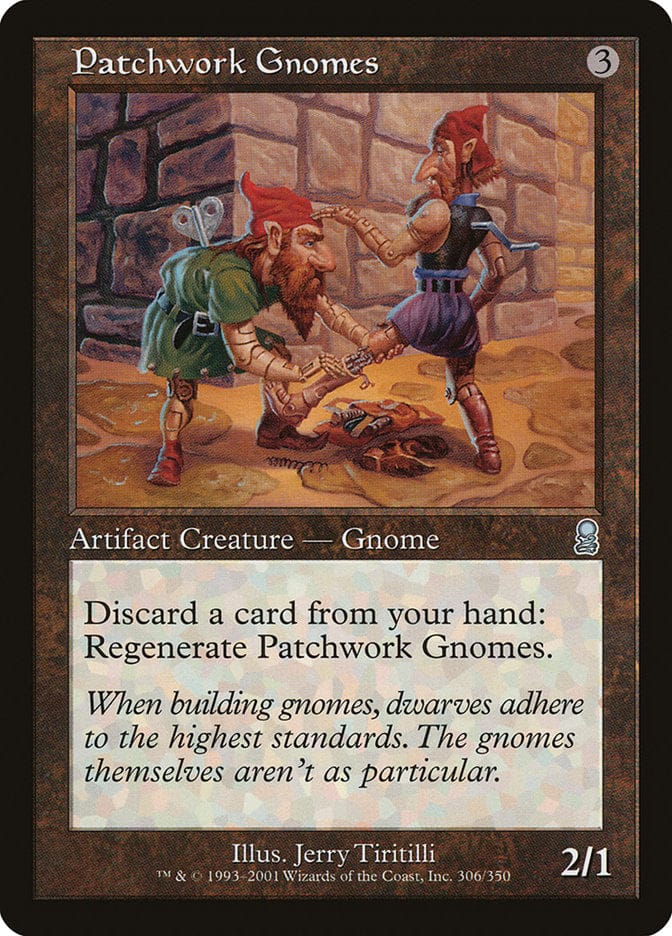 Patchwork Gnomes [Odyssey] Magic: The Gathering