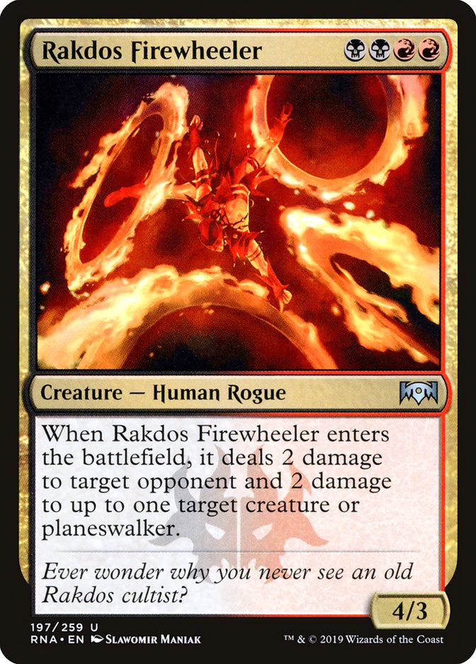 Rakdos Firewheeler [Ravnica Allegiance] Magic: The Gathering