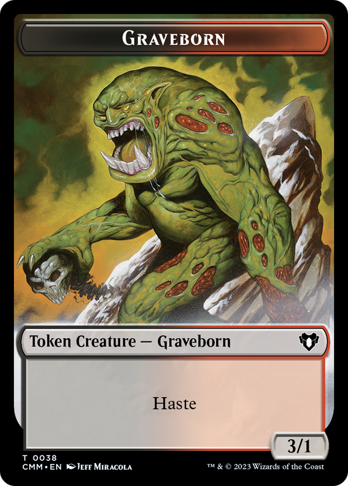 Graveborn Token [Commander Masters Tokens] Magic: The Gathering