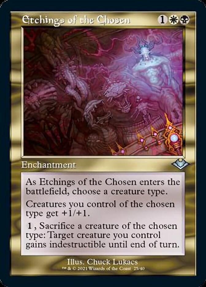 Etchings of the Chosen (Retro) [Modern Horizons] Magic: The Gathering