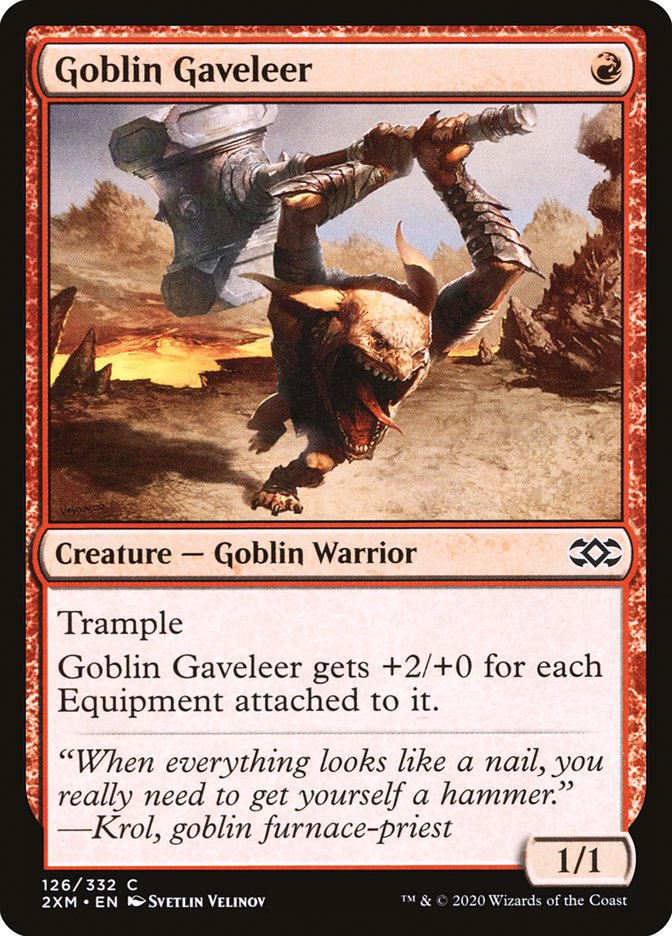 Goblin Gaveleer [Double Masters] Magic: The Gathering