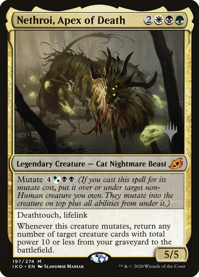 Nethroi, Apex of Death (Promo Pack) [Ikoria: Lair of Behemoths Promos] Magic: The Gathering