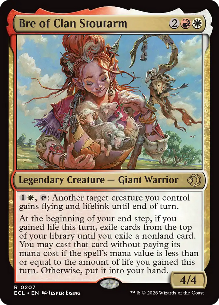Bre of Clan Stoutarm [Lorwyn Eclipsed] Magic: The Gathering