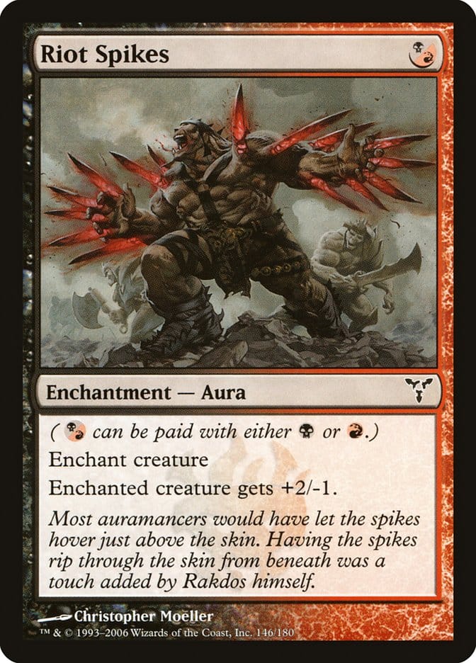 Riot Spikes [Dissension] Magic: The Gathering