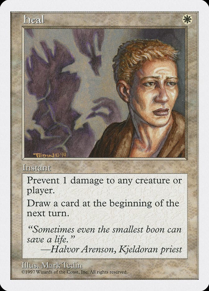 Heal [Fifth Edition] Magic: The Gathering